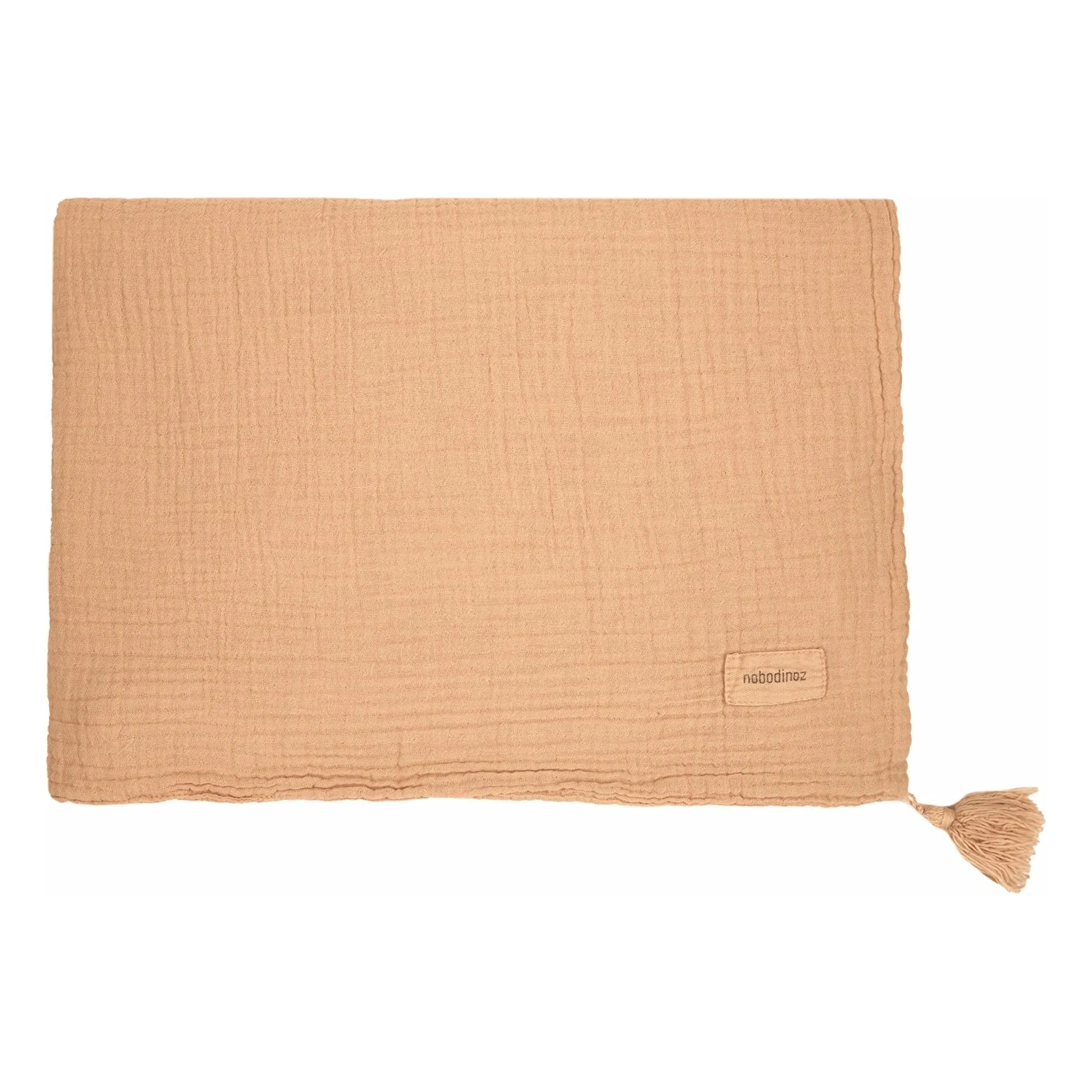 Nobodinoz Powder Pink Wabi-Sabi Throw