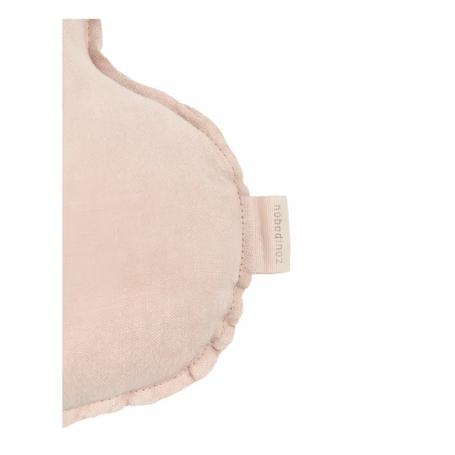 Coussin Nuage - Lin Français | Rose pâle