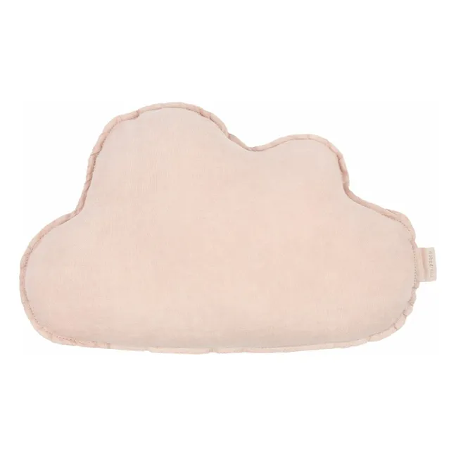 Coussin Nuage - Lin Français | Rose pâle