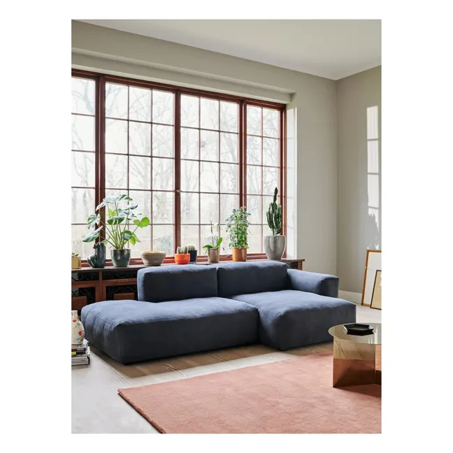 Canapé Mag Soft  Low Armrest 2,5 seater Combinaison 3 | Bleu marine