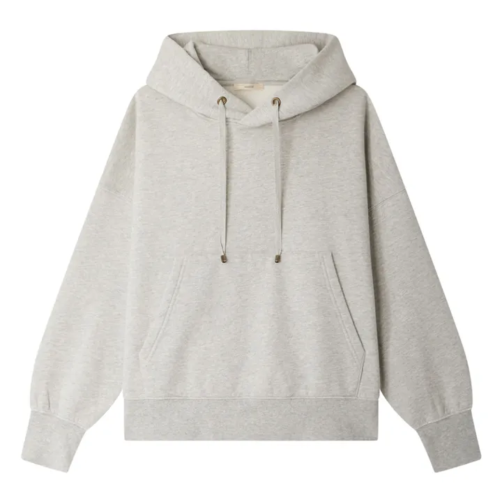 Sweat Hoodie | Gris chiné- Image produit n°0