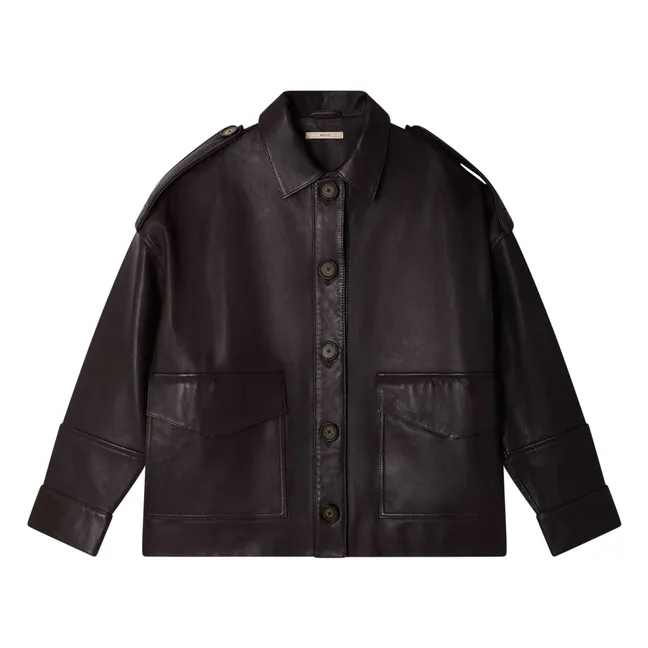 Veste Harriboyd Cuir | Marron