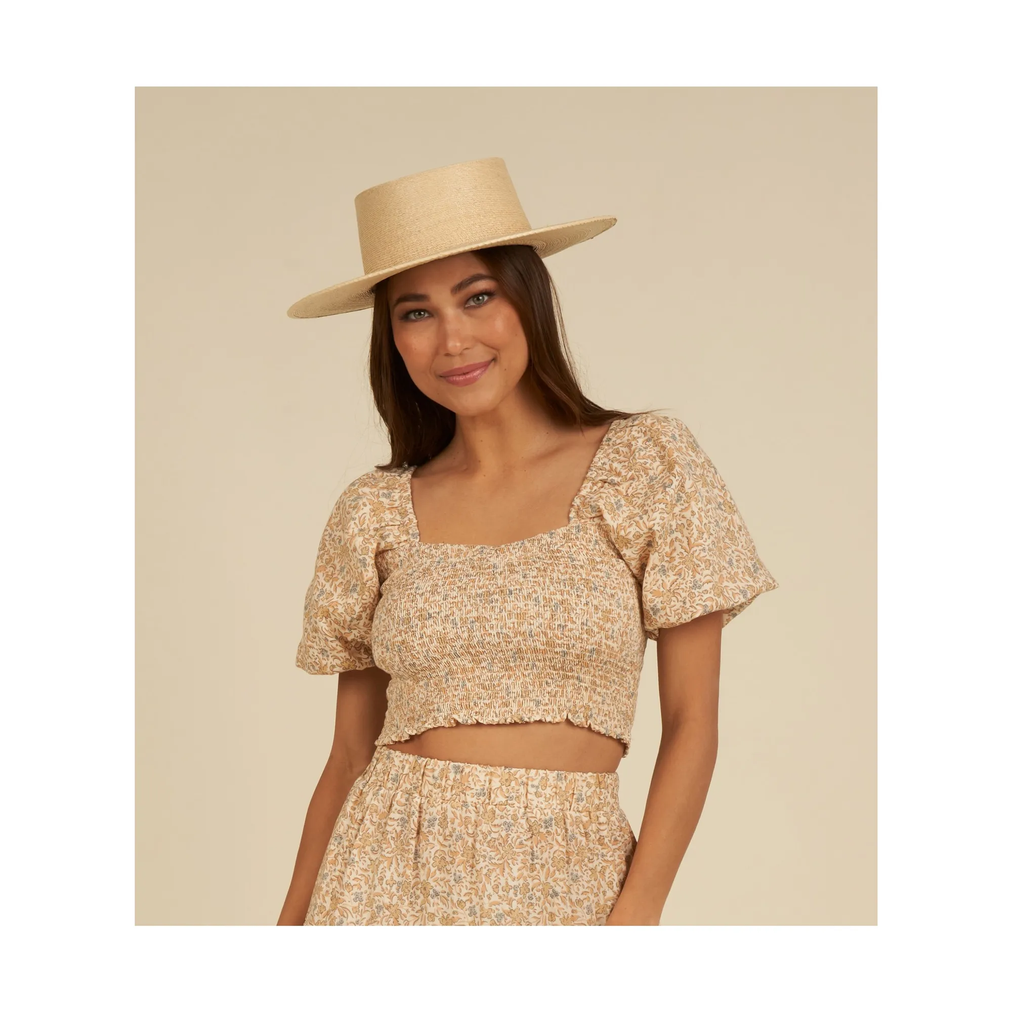 Rylee + Cru Women's Beige Top Trixie - Collection