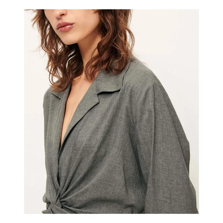 Robe Holdi | Gris- Image produit n°4