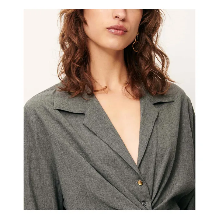 Robe Holdi | Gris- Image produit n°3