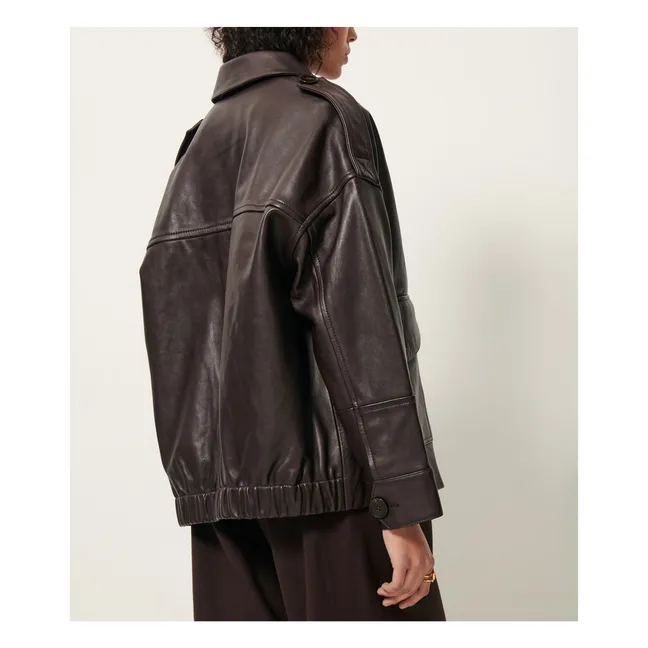 Veste Harriboyd Cuir | Marron