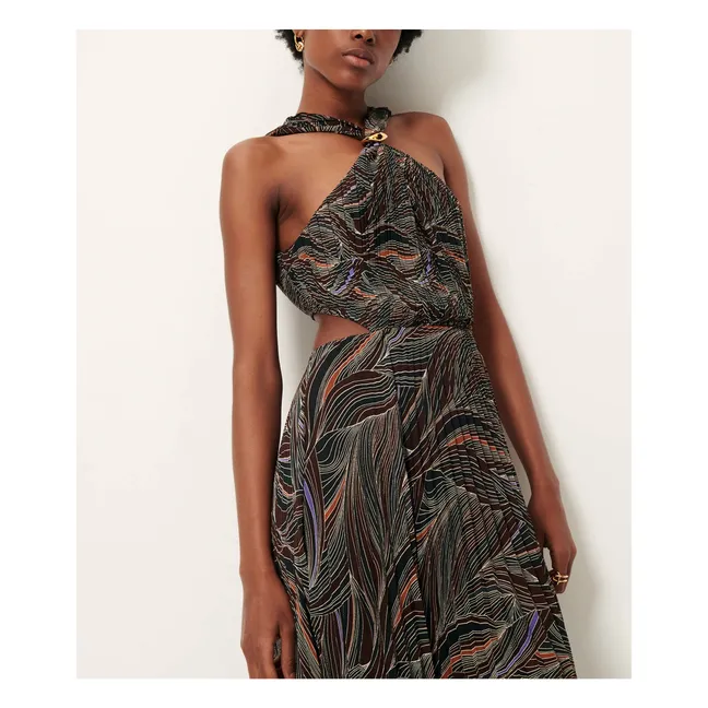 Vestido Gigi de fibra reciclada | Negro