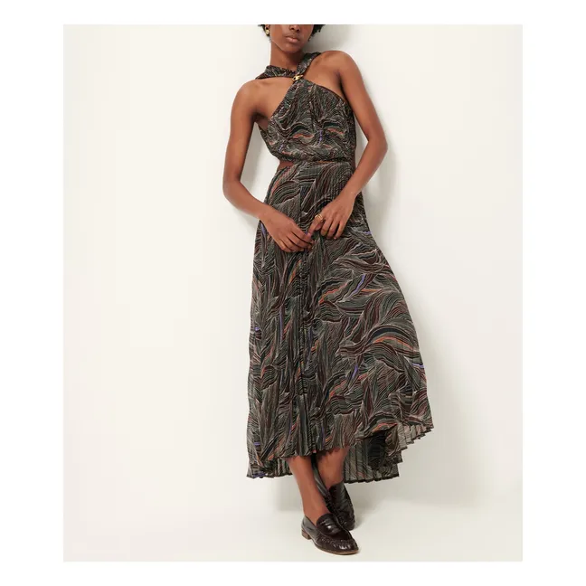 Vestido Gigi de fibra reciclada | Negro