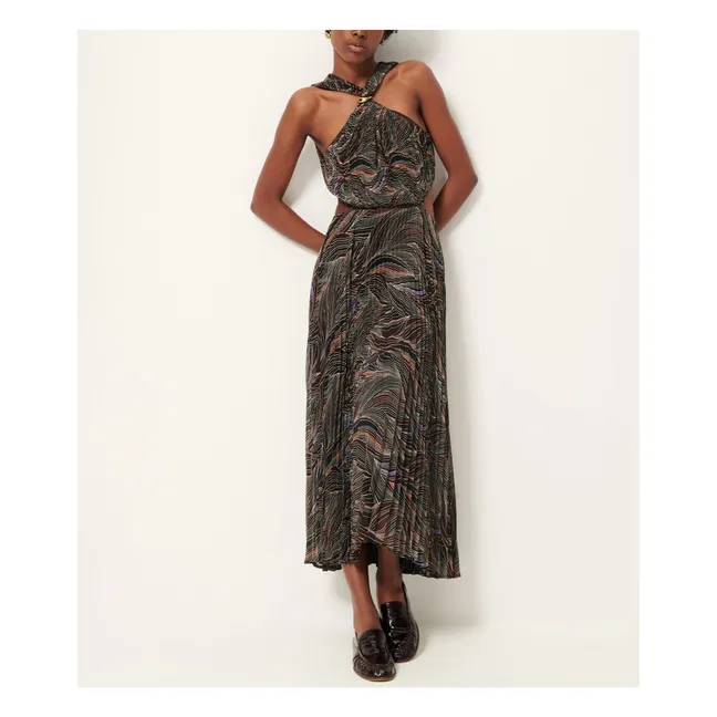 Vestido Gigi de fibra reciclada | Negro