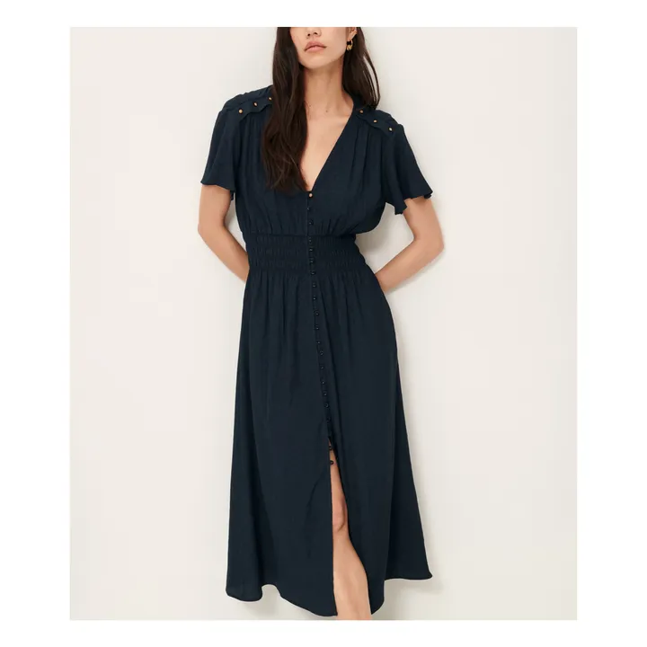 Robe Galaya | Bleu noir- Image produit n°0