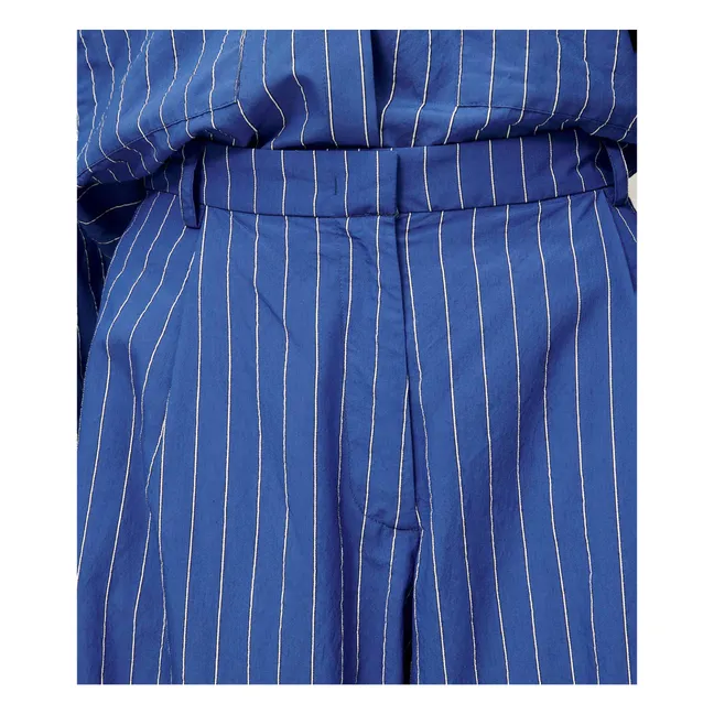 Chemise Fontania Rayée | Bleu