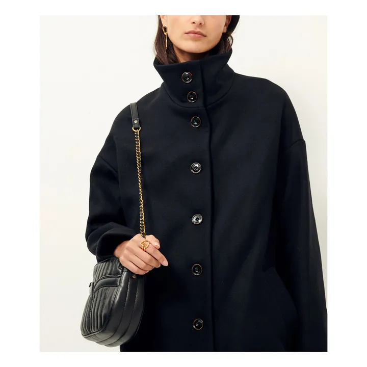 Bolso de piel Divine | Negro- Imagen del producto n°1