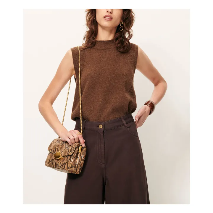 Jean Dalt Coton Bio | Marron- Image produit n°3