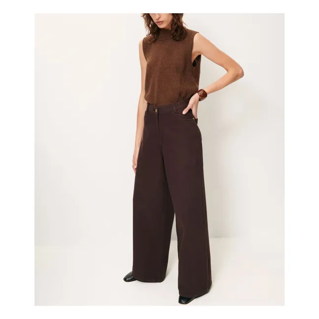 Dalt Jeans aus Bio-Baumwolle | Braun