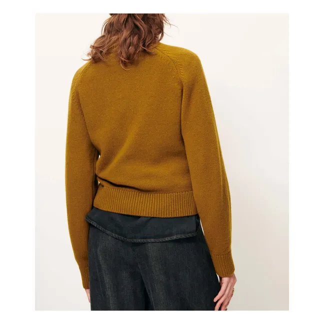 Dalan Pullover aus Wolle | Bronze