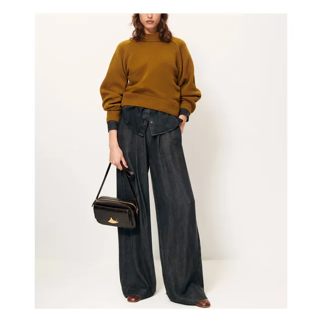 Dalan Wool Sweater | Bronze