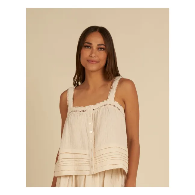 Top Pleat - Women's collection | Ivory