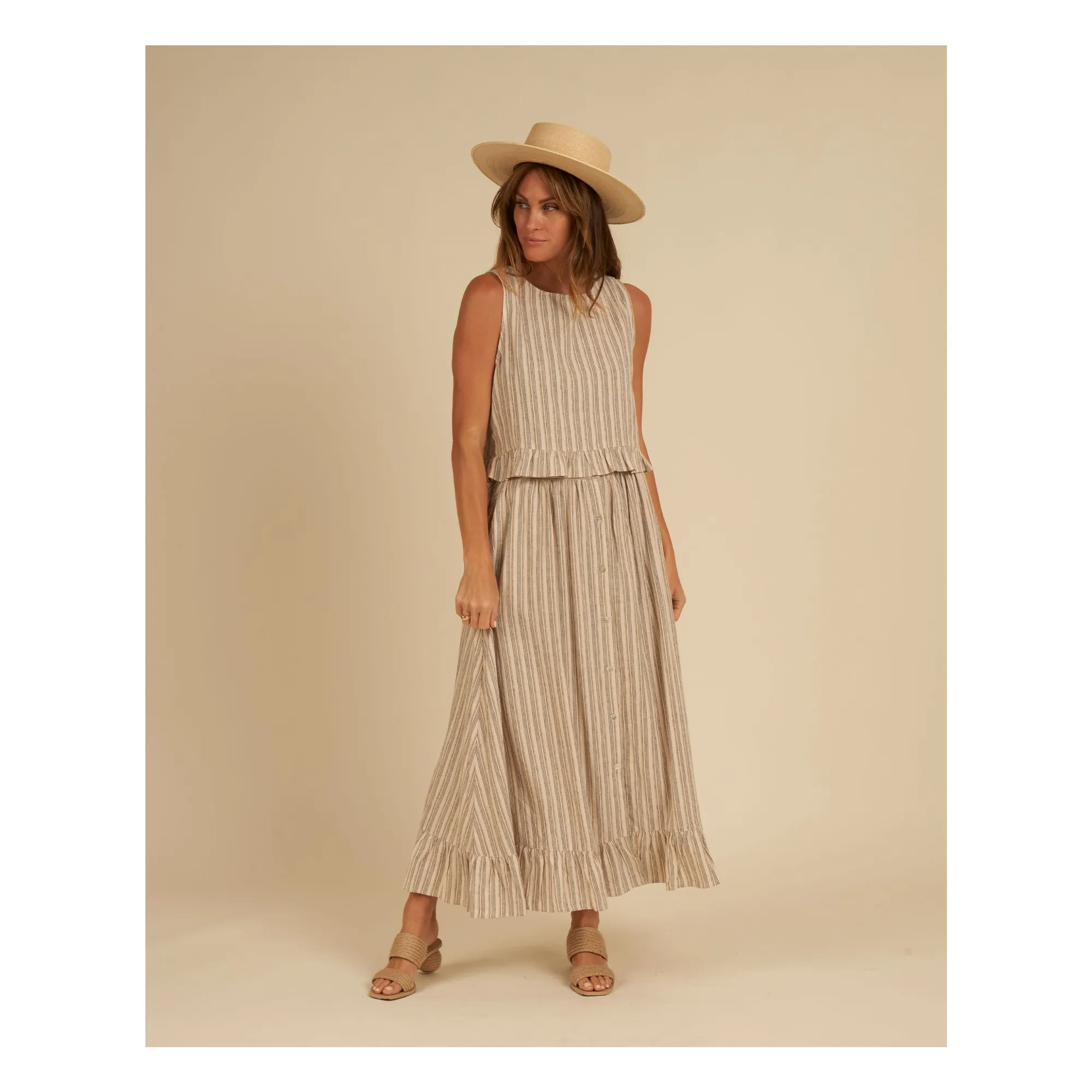Rylee + Cru Women's Blue Oceanside Skirt - Collection