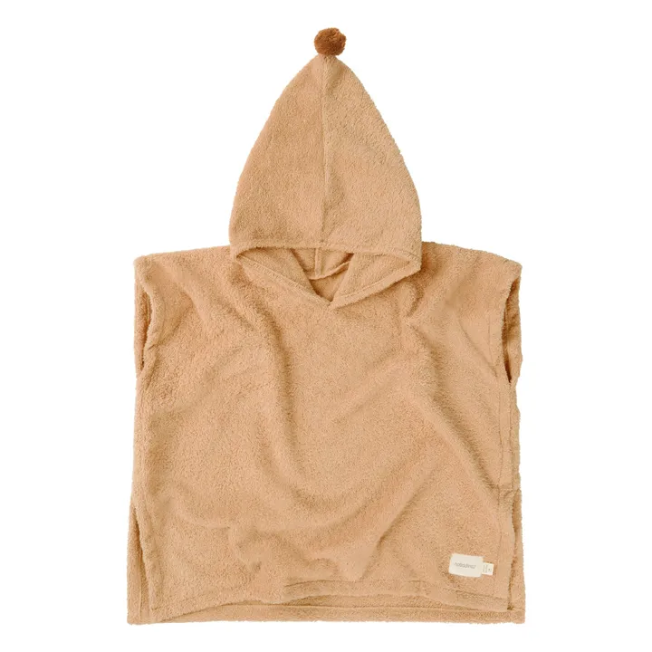 So süßer Badeponcho | Kamelbraun- Produktbild Nr. 0