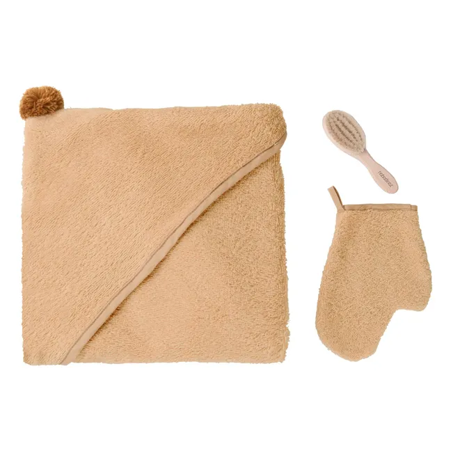 Accessoires de bain So Cute - Set de 3 | Camel
