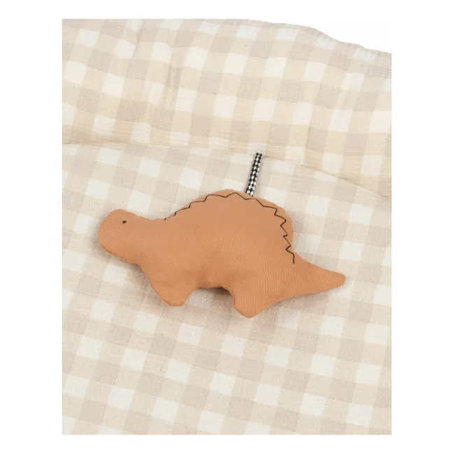 Tapis d'éveil et ses accessoires Dinosaures | Beige