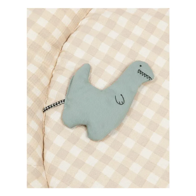 Tapis d'éveil et ses accessoires Dinosaures | Beige