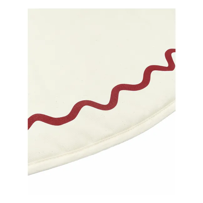 Vibes playmat | Carmine red