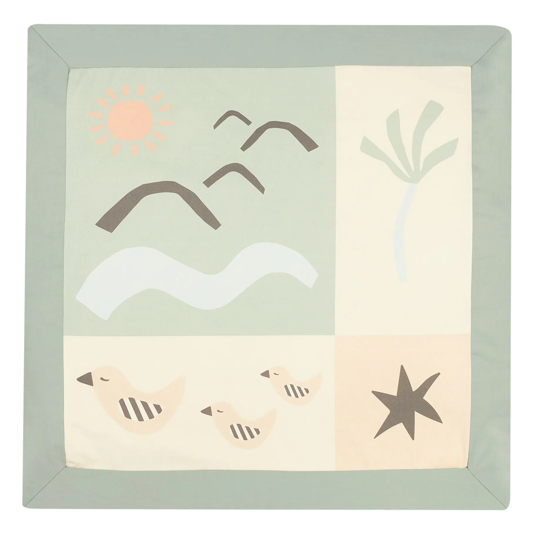 Nobodinoz Beige Playground Carpet