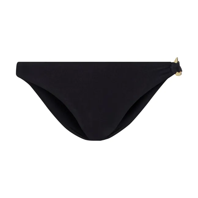 Braga de bañador con anilla | Negro