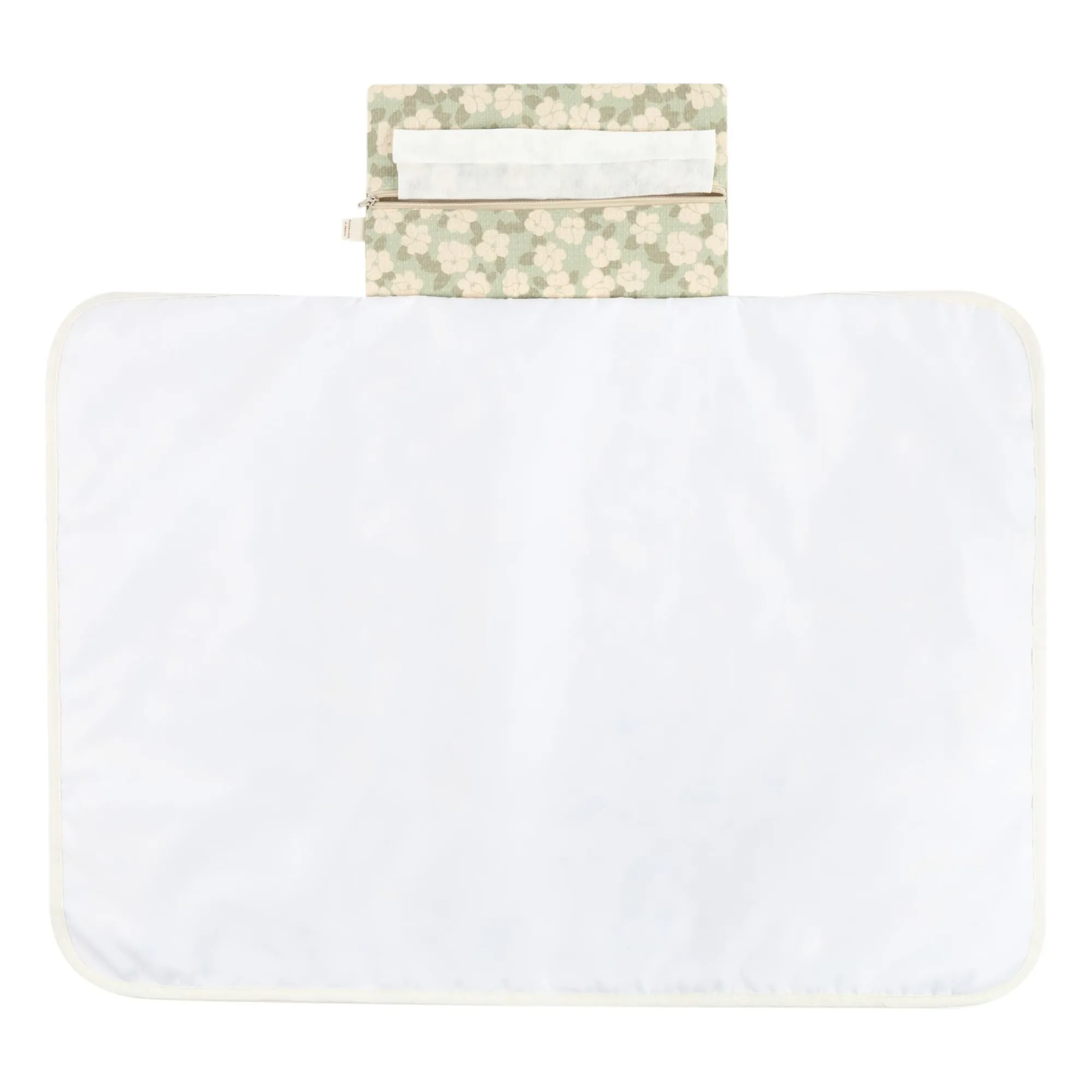 Matelas à langer de voyage Mozart Opera Sakura | Sauge- Image produit n°1