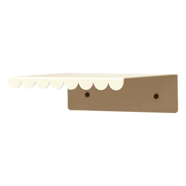 Vibes wall shelf 20x16 cm | Ivory