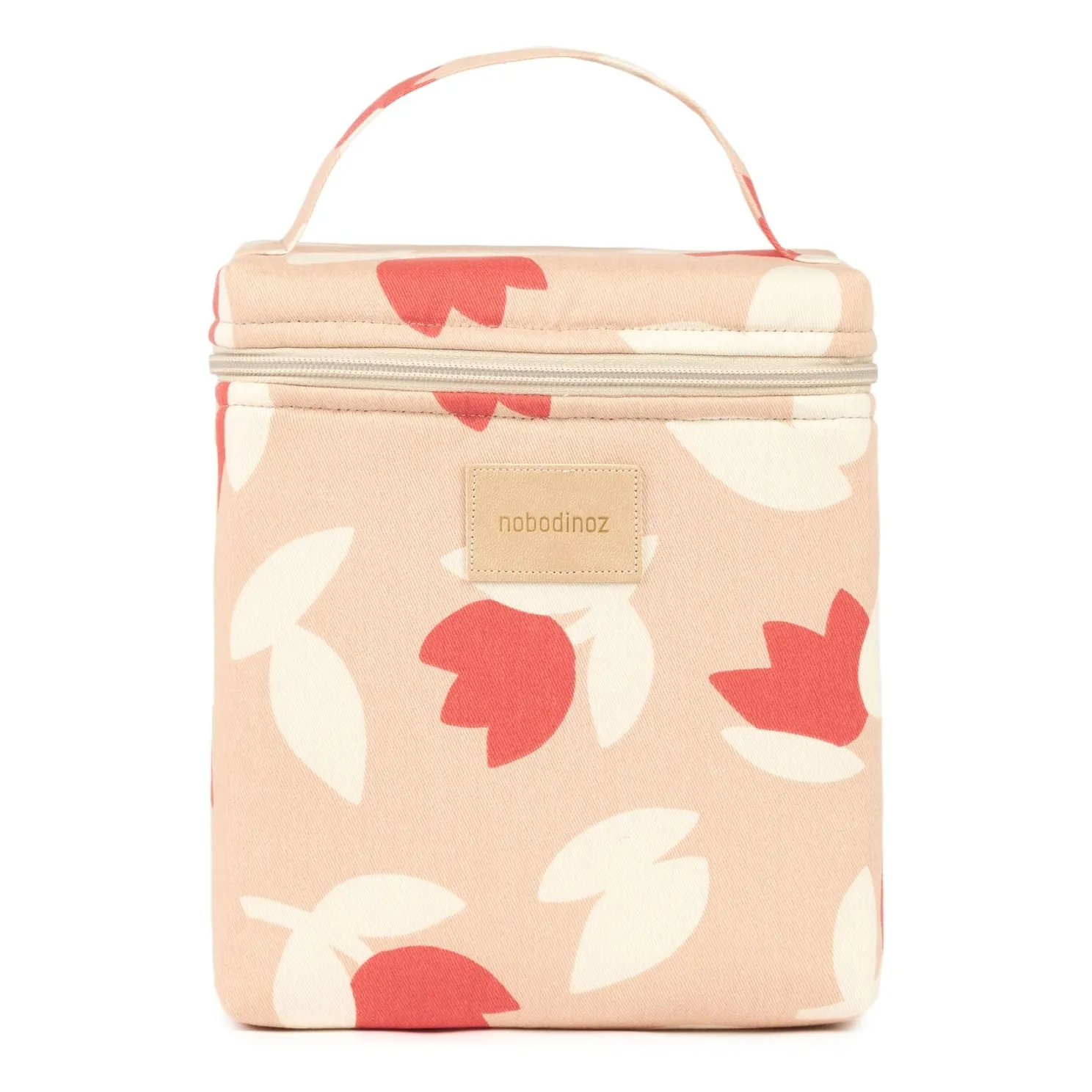 Nobodinoz Red Isothermal Lunch Bag Hyde Park Tulip