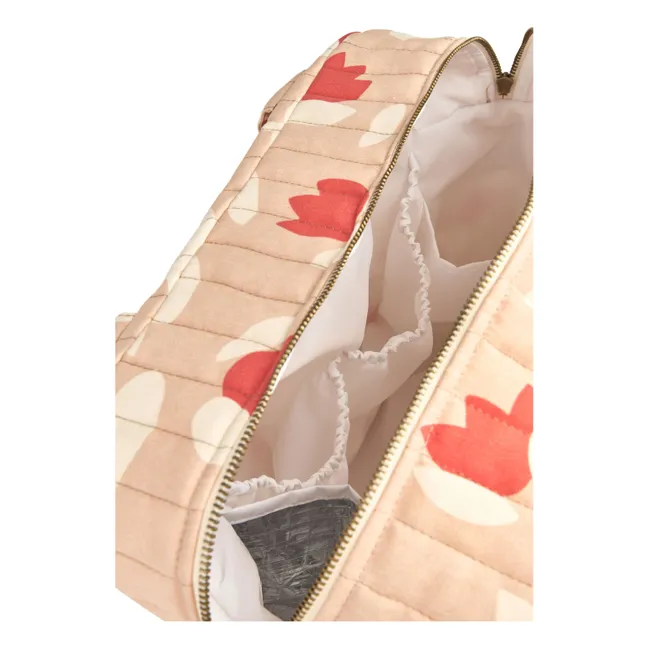 Hyde Park Tulip waterproof diaper bag | Red