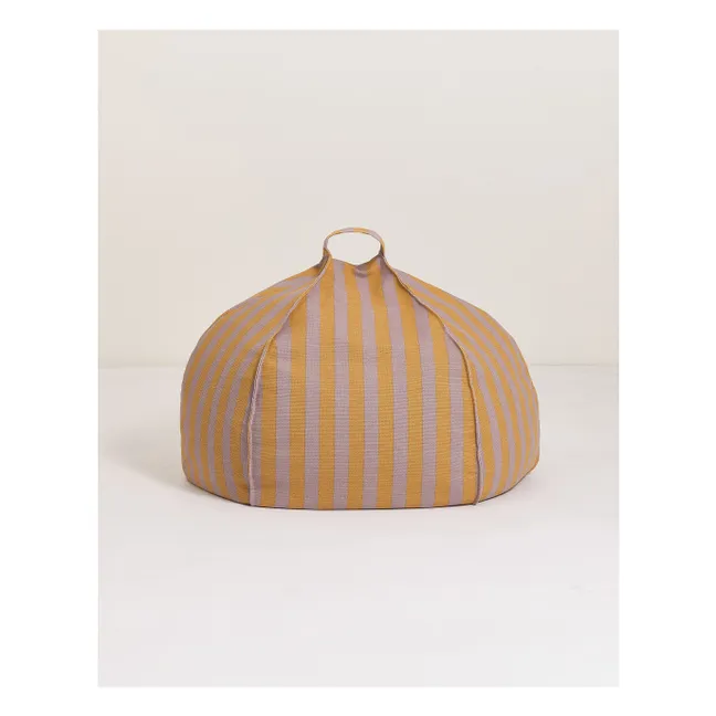 Puff redondo Vibes | Ocre