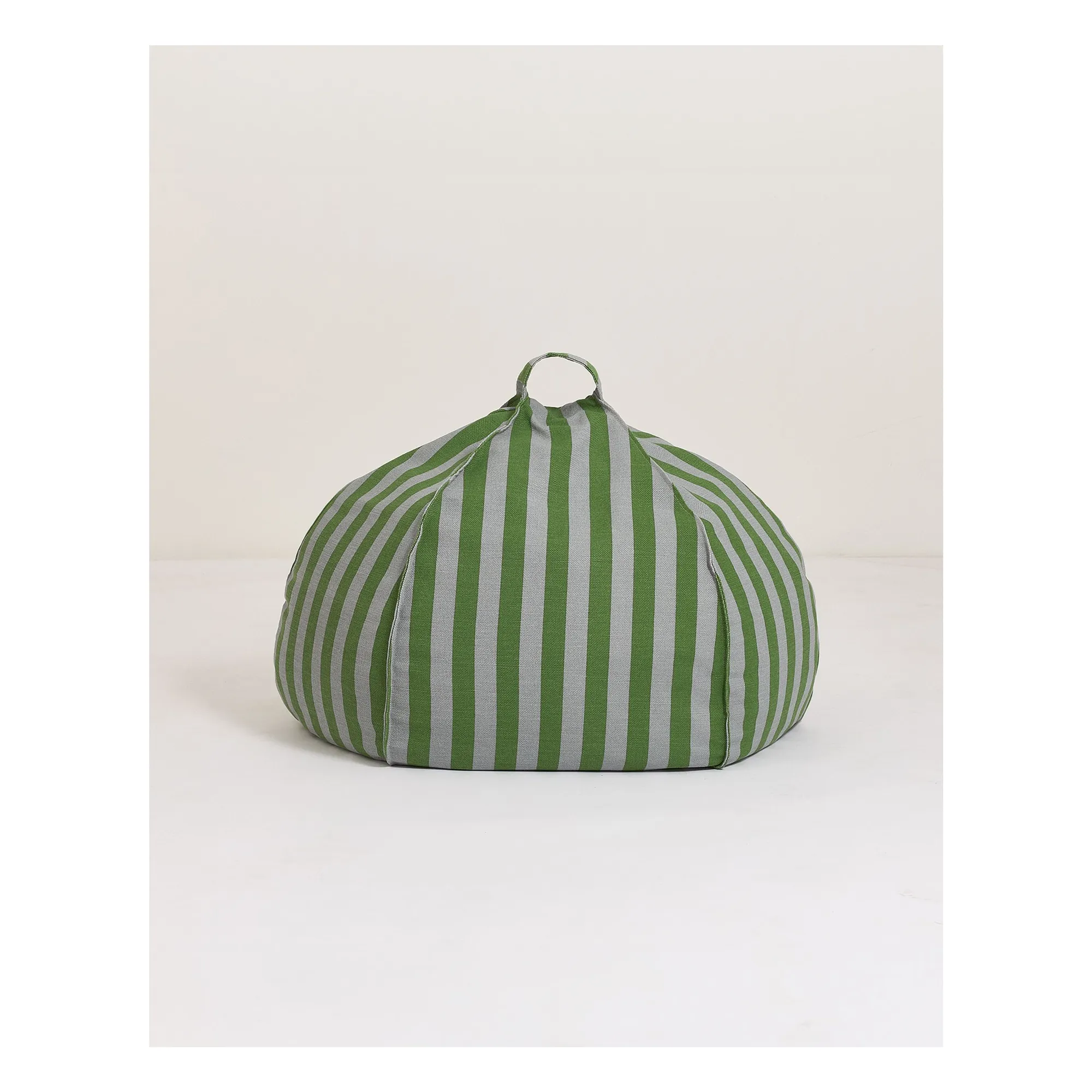 Nobodinoz Dark Green Vibes Round Pouffe