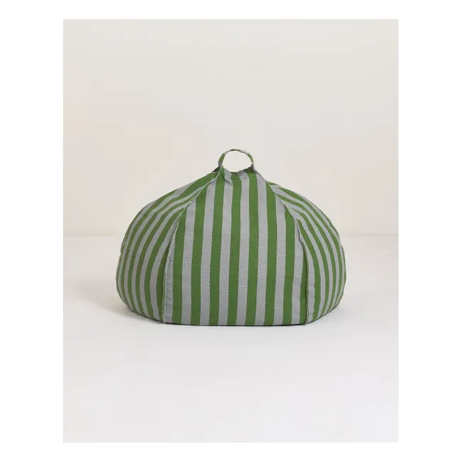 Pouf rond Vibes | Vert foncé