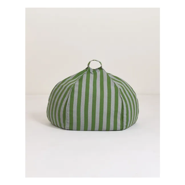 Pouf rotondo Vibes | Verde scuro
