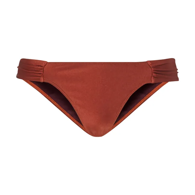 Bas de Maillot de Bain Drapé | Sienne