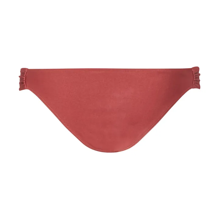 Bas de Maillot de Bain Drapé | Vieux Rose- Image produit n°1