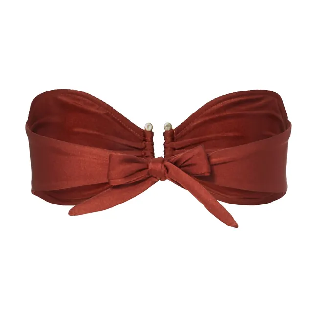 Haut de Maillot de Bain Bandeau | Sienne
