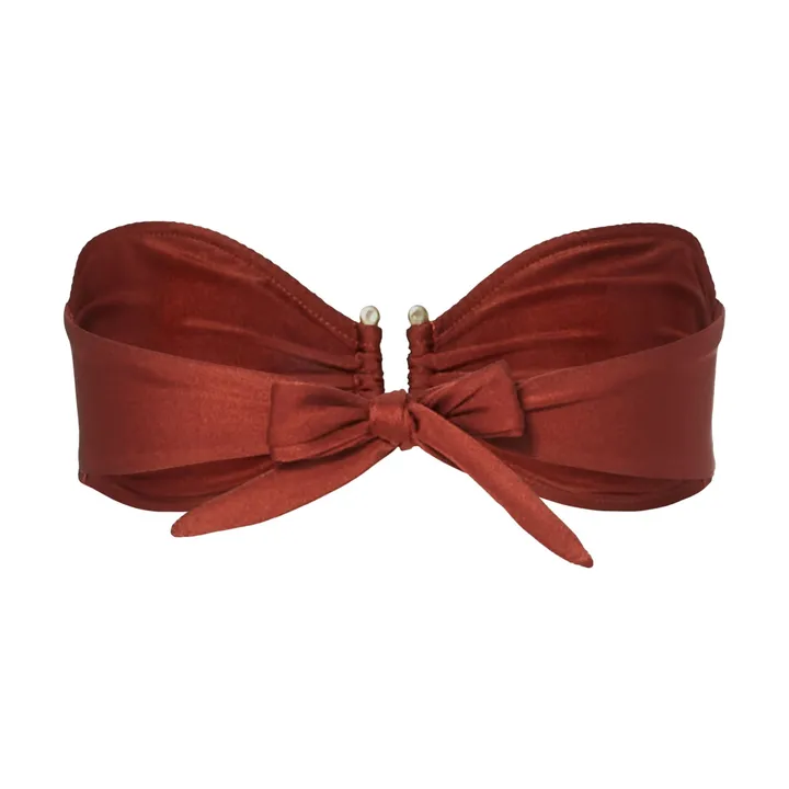 Haut de Maillot de Bain Bandeau | Sienne- Image produit n°3