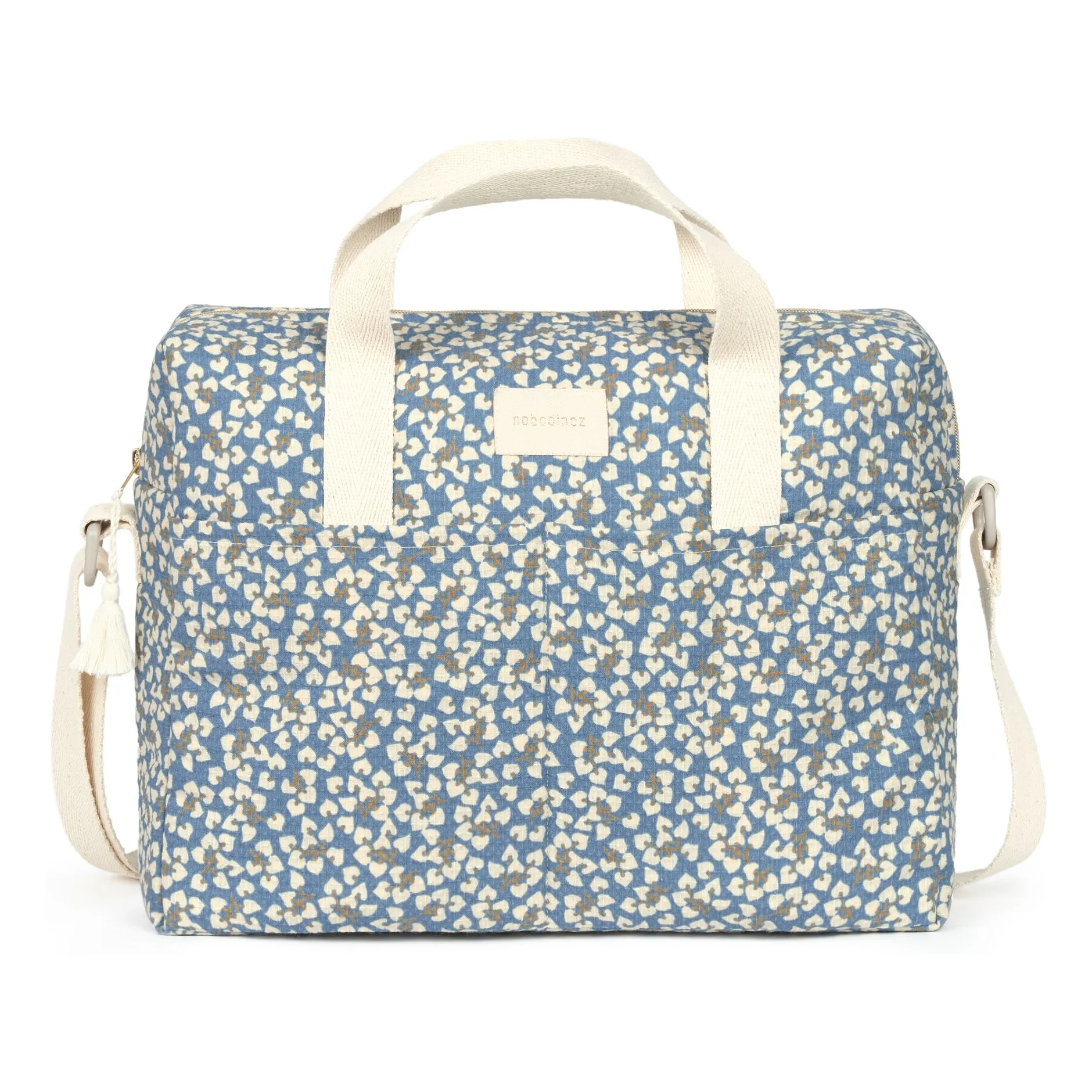 Nobodinoz Blue Gala Opera Yumiko Waterproof Diaper Bag