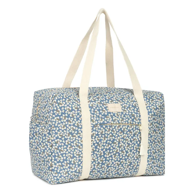 Sac de maternité imperméable Opéra Yumiko | Bleu
