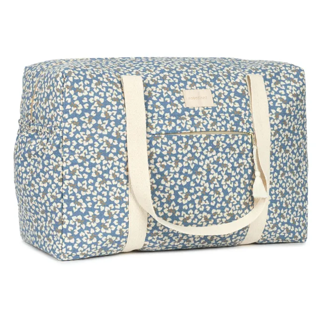 Sac de maternité imperméable Opéra Yumiko | Bleu