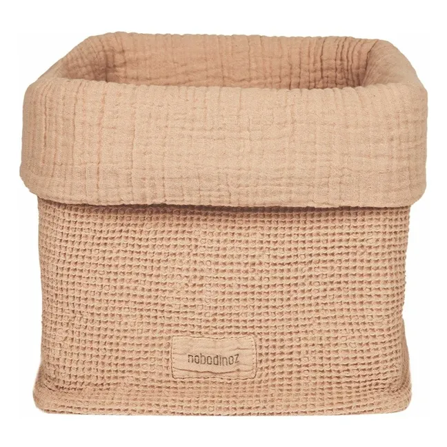 Panier de rangement Wabi-Sabi | Rose poudré