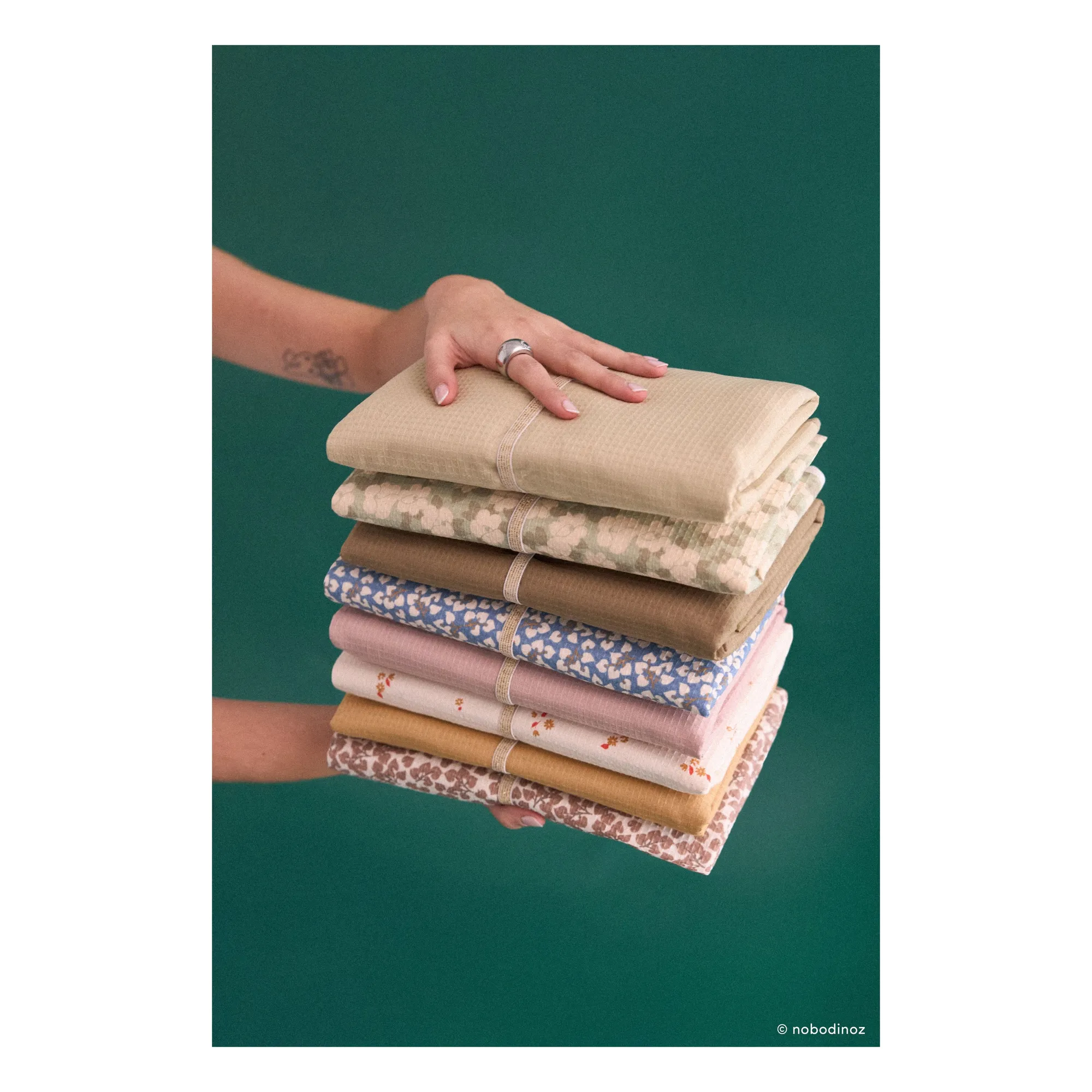 Matelas à langer de voyage Mozart Opera | Olive- Image produit n°1