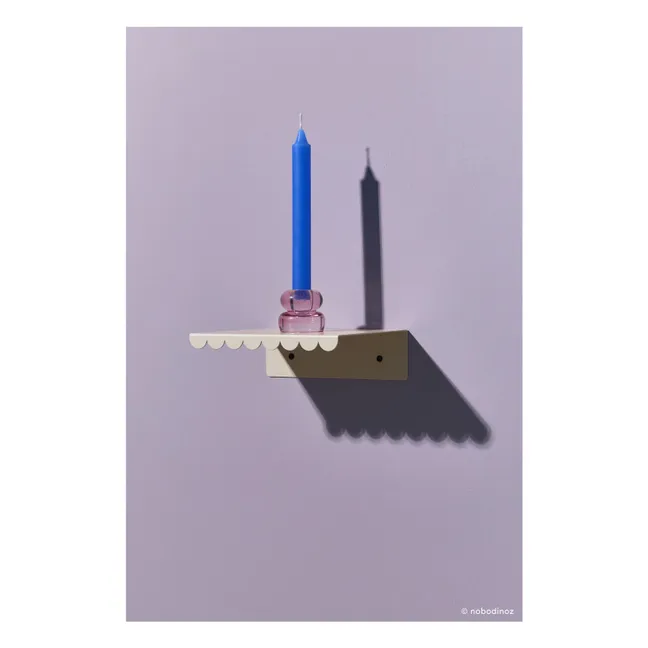 Etagère murale Vibes 20x16 cm | Ivoire