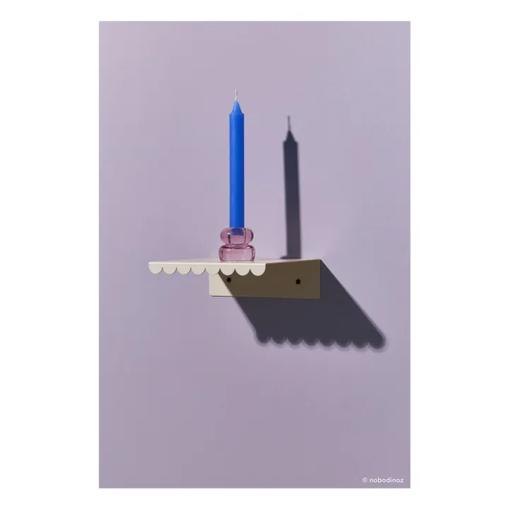 Etagère murale Vibes 20x16 cm | Ivoire- Image produit n°5