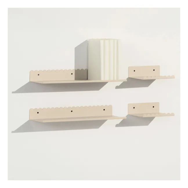 Vibes wall shelf 20x16 cm | Ivory