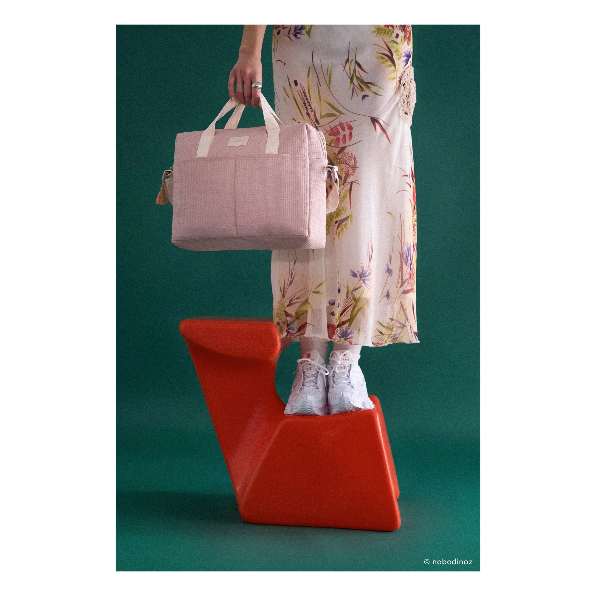 Sac à langer imperméable Gala Opera | Rose pâle- Image produit n°1